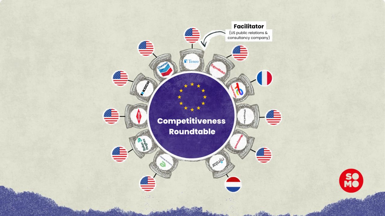 Chevron and ExxonMobil re-writing EU legislation